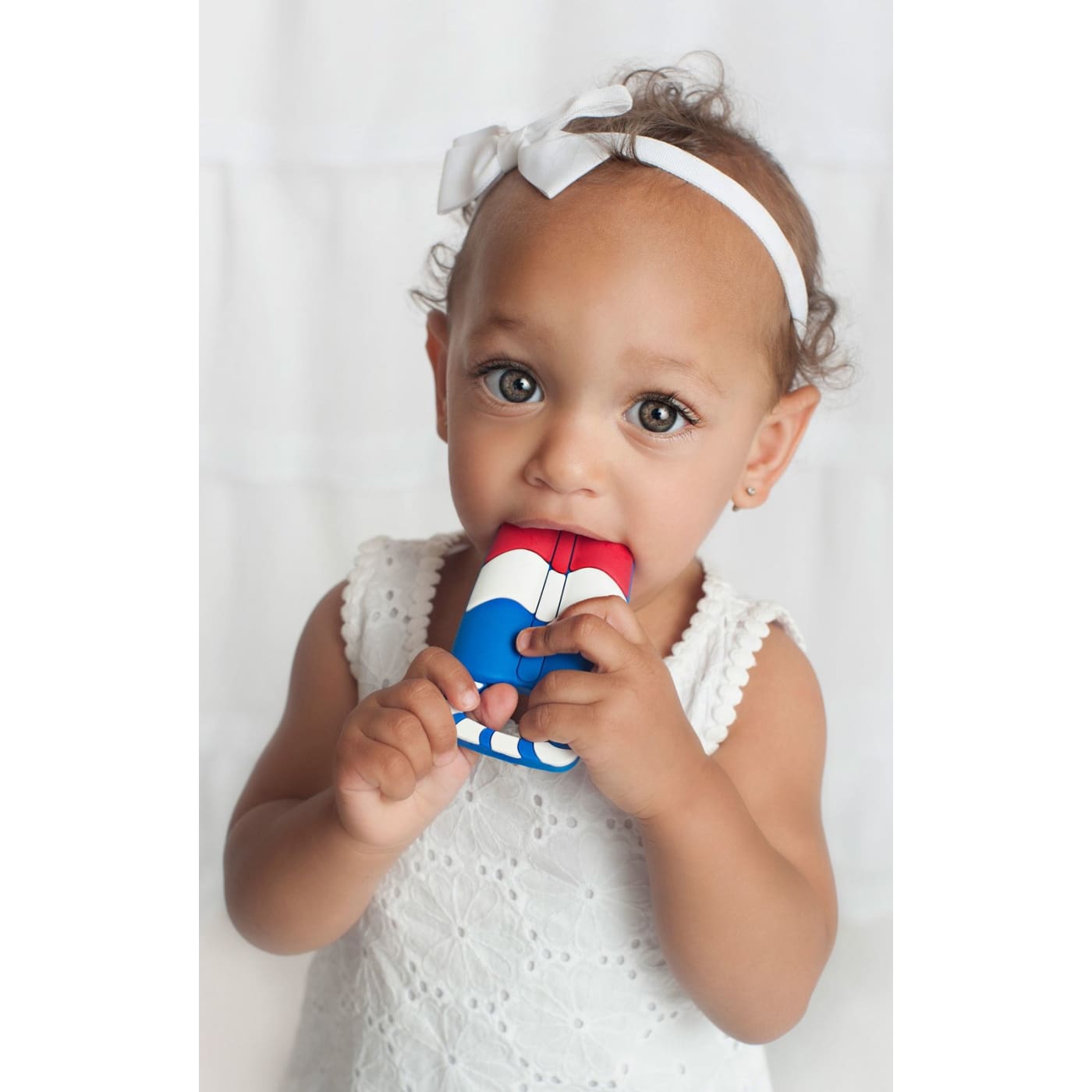 SILLIE CHEWS Baby Teethers RED POPSICLE 3M+ - 3m+ / Red Popsicle - NURSING & FEEDING - TEETHERS/TEETHING JEWELLERY