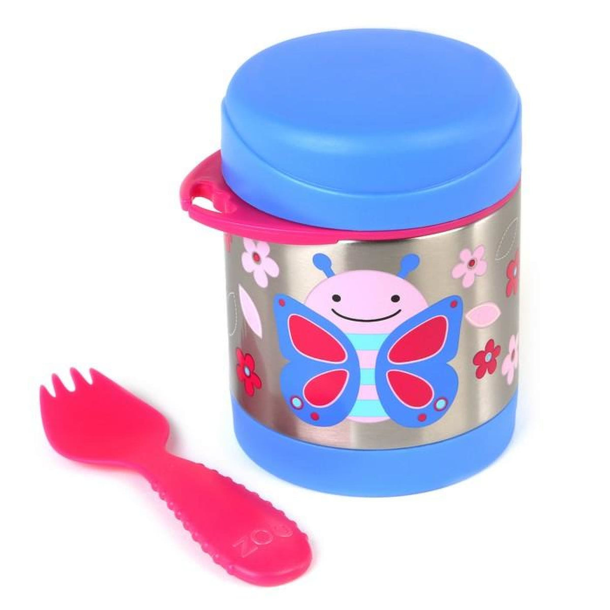 Skip Hop Zoo Insulated Food Jar - Butterfly - NURSING &amp; FEEDING - CONTAINERS/FEEDERS