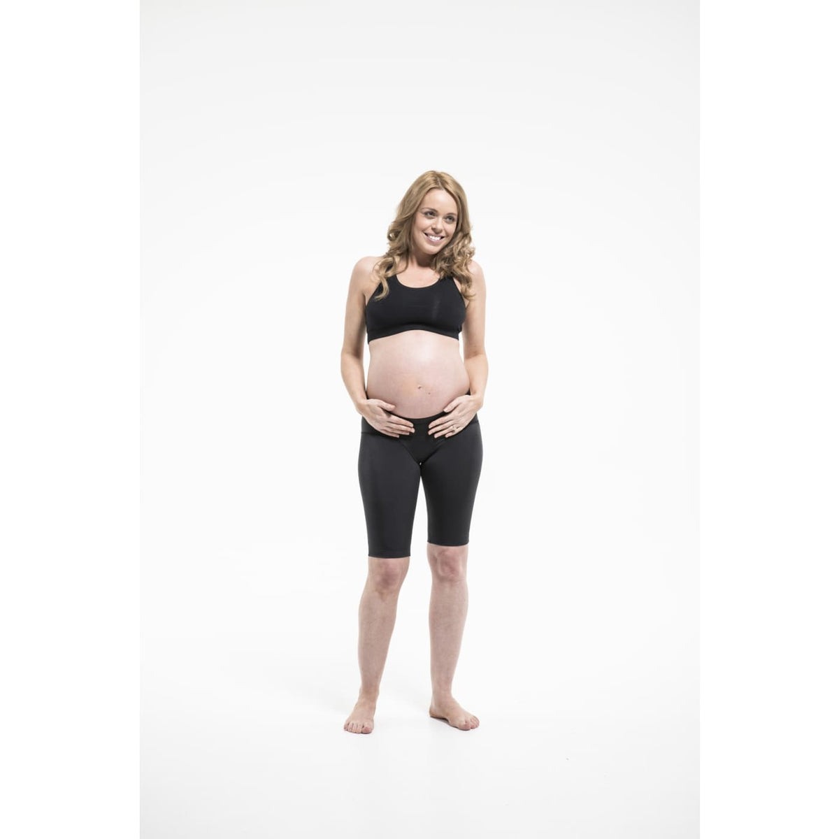 SRC Pregnancy Shorts - Black M - FOR MUM - MATERNITY SUPPORT GARMENTS (PRE/POST)