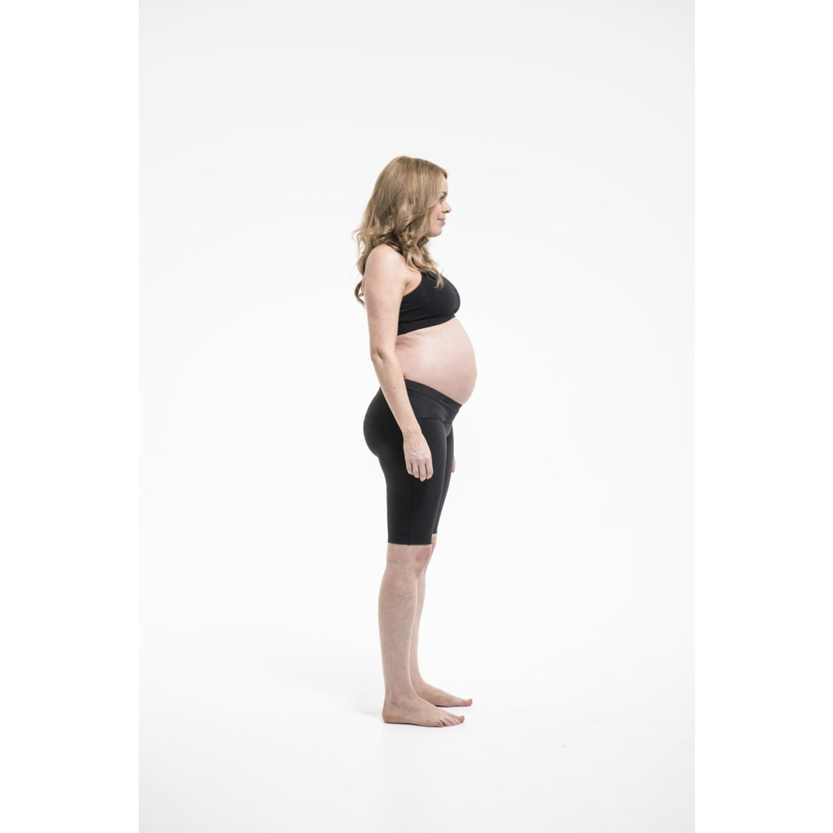 SRC Pregnancy Compression Leggings Over Tummy - Medical Compression  Garments Australia