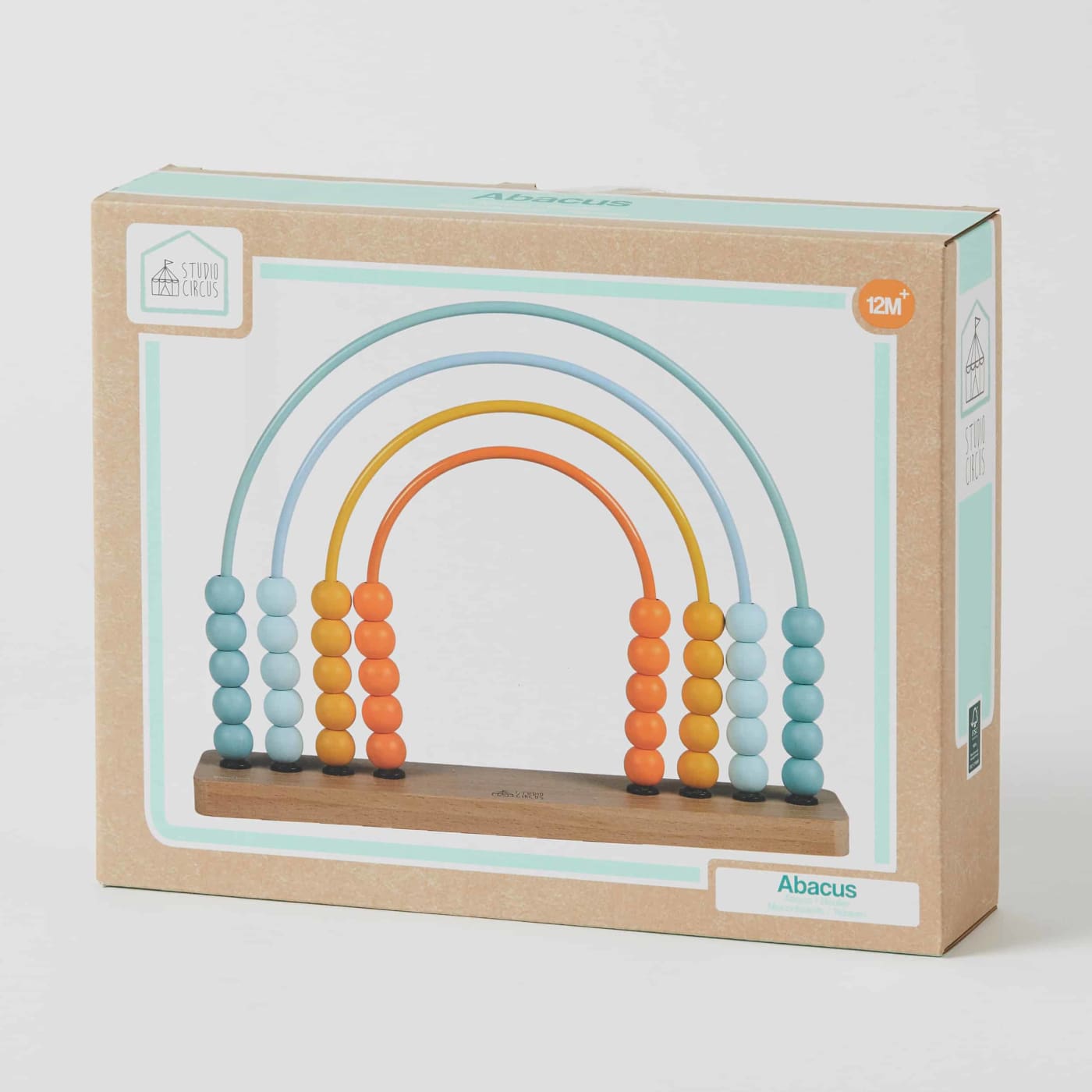 Studio Circus Rainbow Bead Abacus - TOYS & PLAY - HAND HELD/EDUCATIONAL