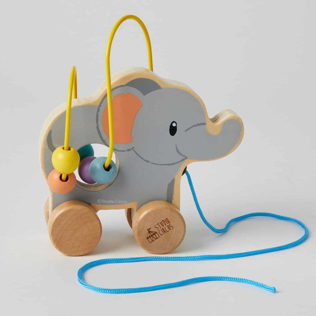 Studio Circus Rolling Bead Coaster - Elephant - Elephant - TOYS &amp; PLAY - HAND HELD/EDUCATIONAL