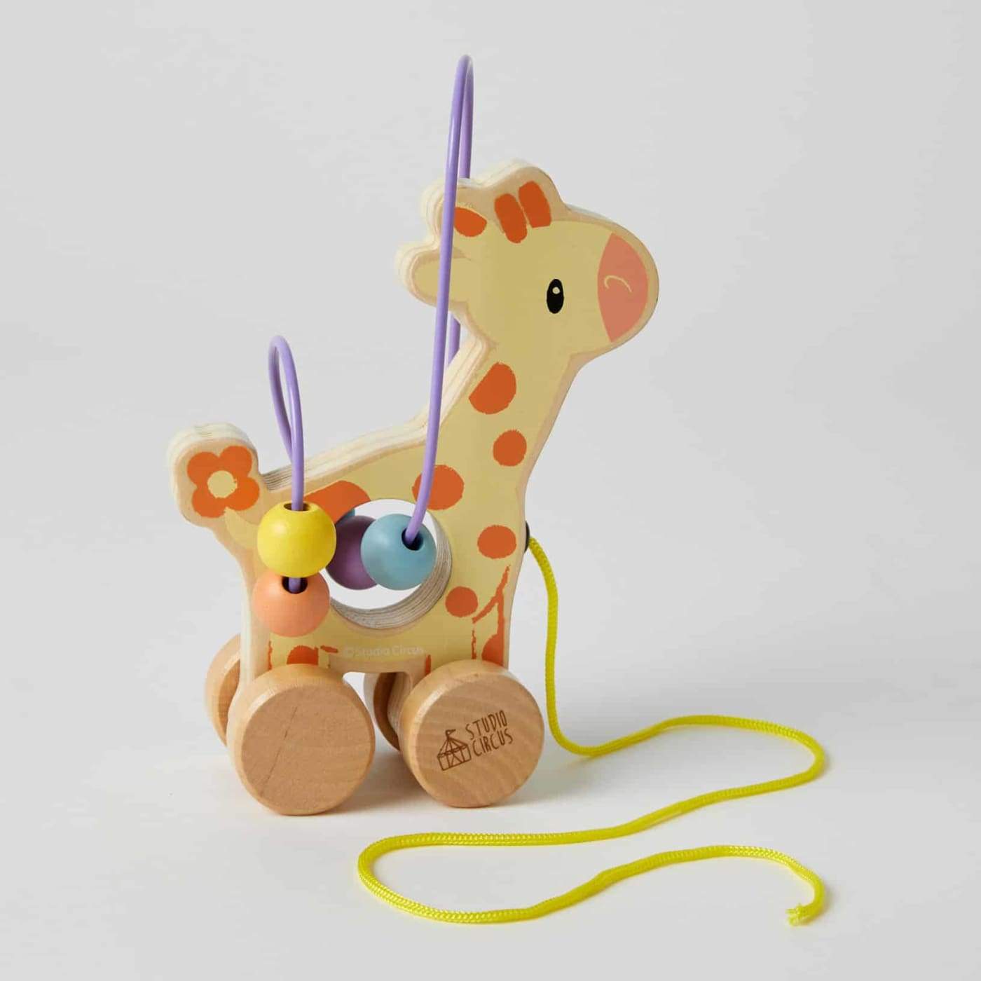 Sudio Circus Giraffe Rolling Bead Coaster - TOYS & PLAY - HAND HELD/EDUCATIONAL