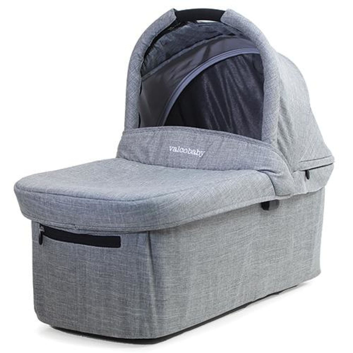 Valco Baby Bassinet for Snap Duo Trend (Includes Adaptor) - Grey Marle - PRAMS &amp; STROLLERS - BASS/CARRY COTS/STANDS