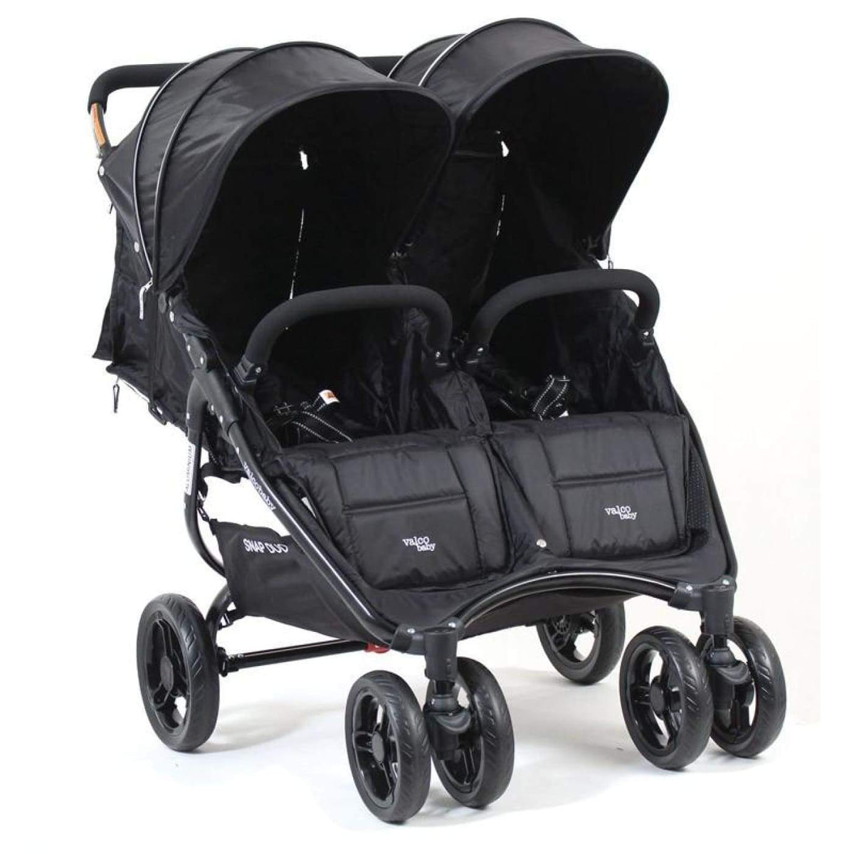 Valco Baby Snap Duo - Black Beauty - PRAMS &amp; STROLLERS - TWIN/TANDEM TSC