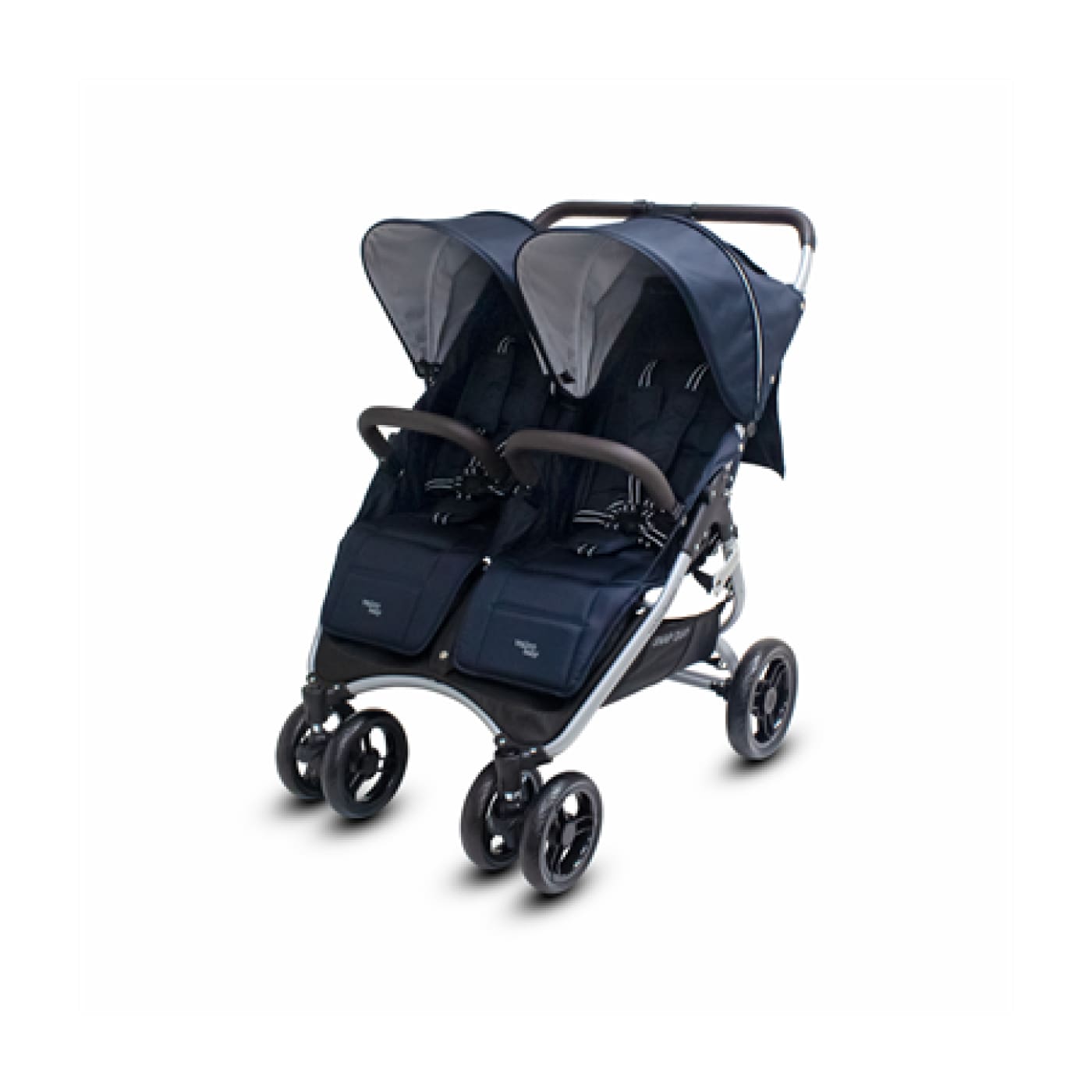 Valco Baby Snap Duo Stroller - Navy - Navy - PRAMS & STROLLERS - TWIN/TANDEM TSC