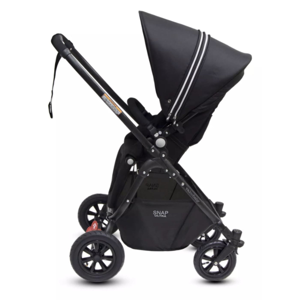Valco Baby Snap Ultra (P) Stroller - Midnight - Midnight Black - PRAMS &amp; STROLLERS - 4 WHEEL TSC
