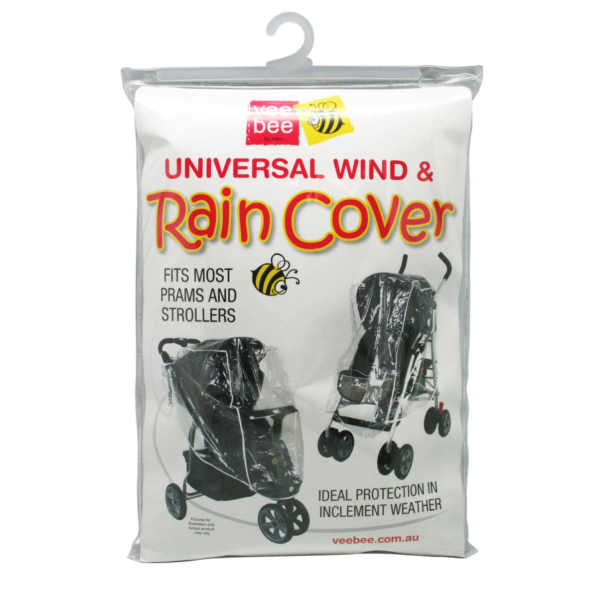 Veebee Universal Wind &amp; Raincover - PRAMS &amp; STROLLERS - SUN COVERS/WEATHER SHIELDS