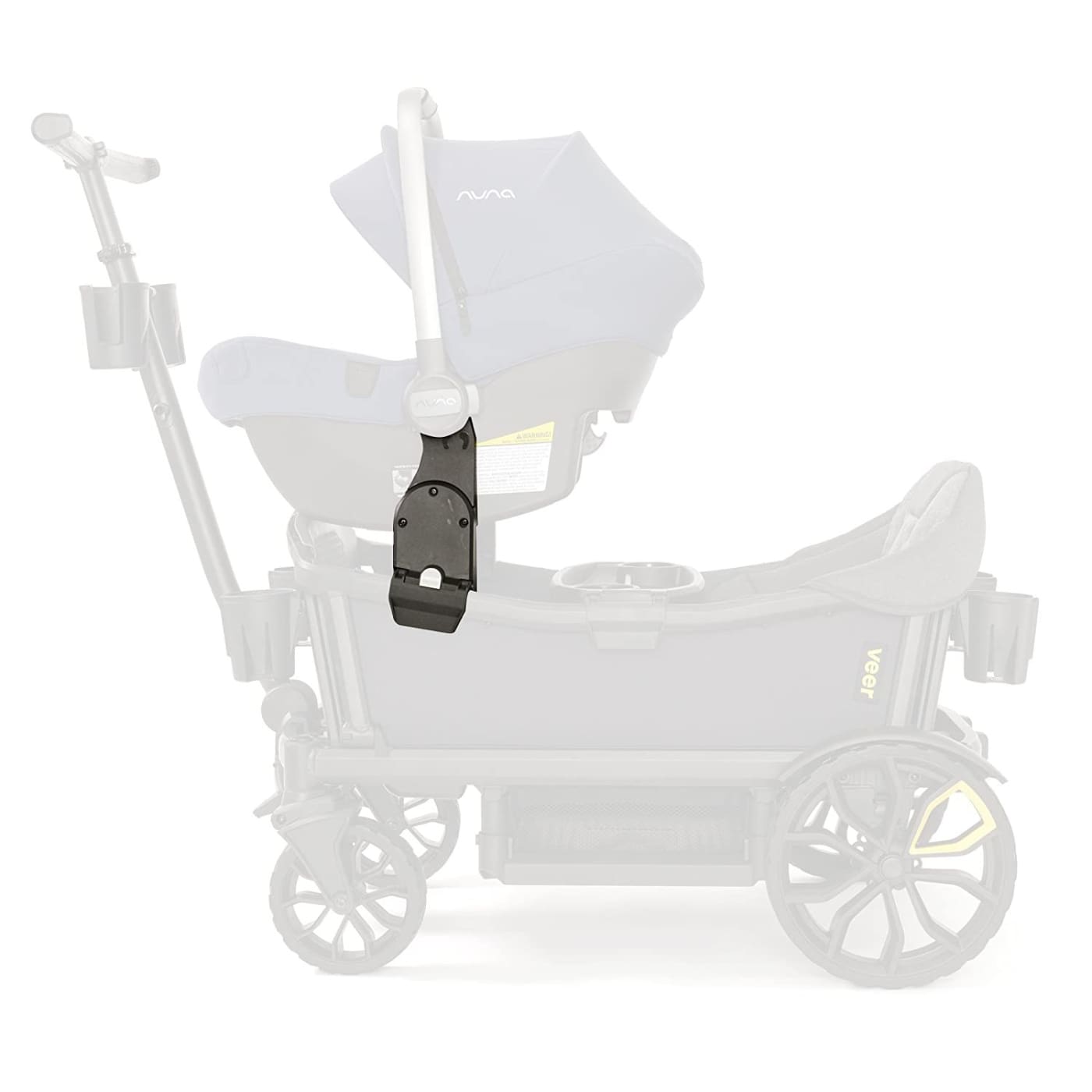 Veer Infant Car Seat Adapter (Cybex/Maxi-Cosi/Nuna) - PRAMS & STROLLERS - ADAPTORS FOR TRAV SYS
