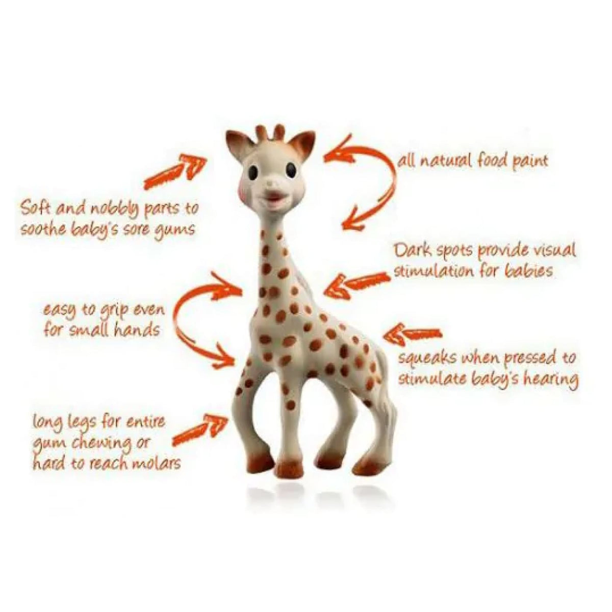 Vulli Sophie The Giraffe Gift Box - Sophie Giraffe - NURSING &amp; FEEDING - TEETHERS/TEETHING JEWELLERY
