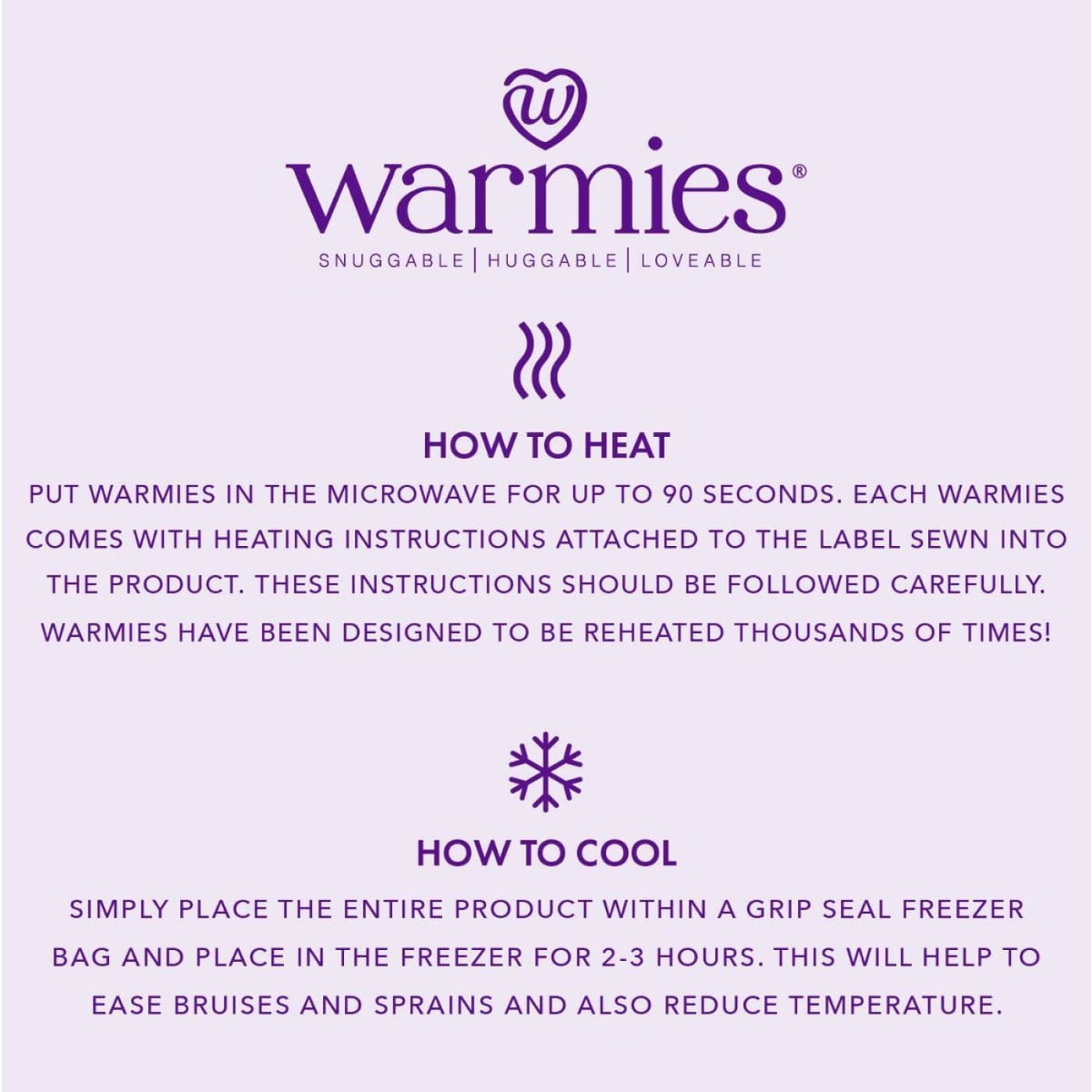 Warmies Heatable Soft Toy Scented with French Lavender - Llama - Llama - HEALTH &amp; HOME SAFETY - THERMOMETERS/MEDICINAL