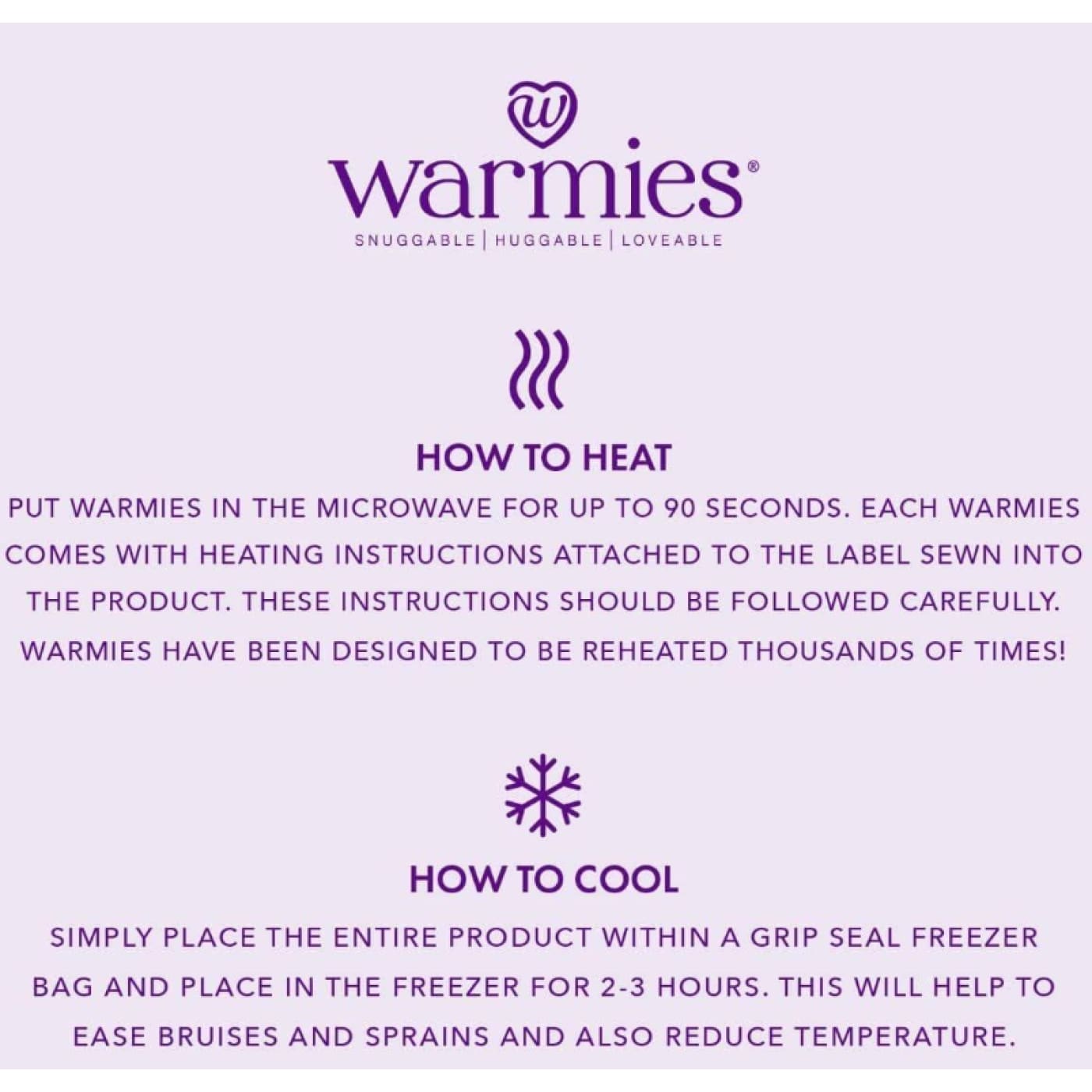 Warmies My First Heatable Soft Toy Scented with French Lavender - Pig - Pig - HEALTH & HOME SAFETY - THERMOMETERS/MEDICINAL