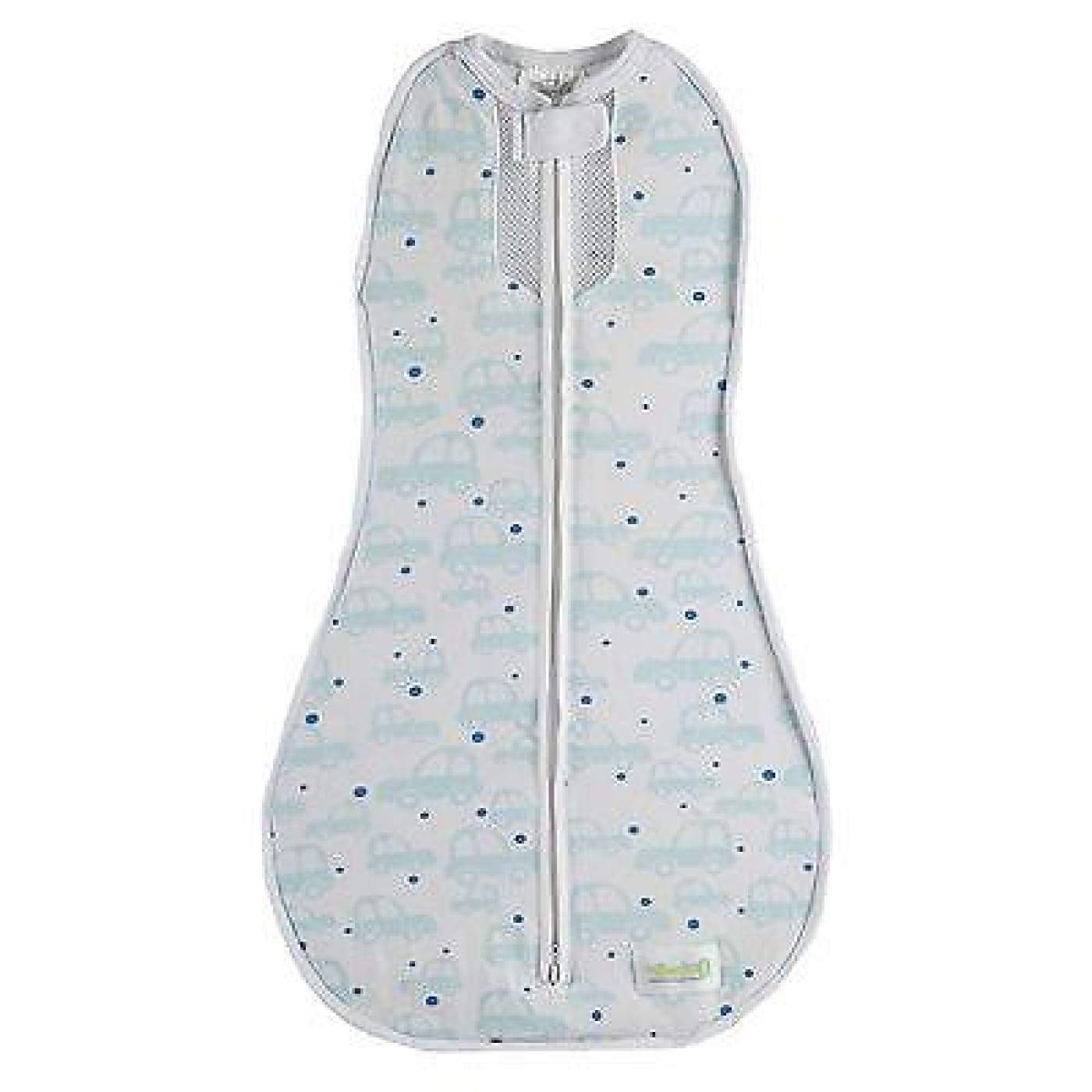 Woombie Air - Lil Cars Newborn 0-3M/2.5-6KG - NURSERY & BEDTIME - SWADDLES/WRAPS