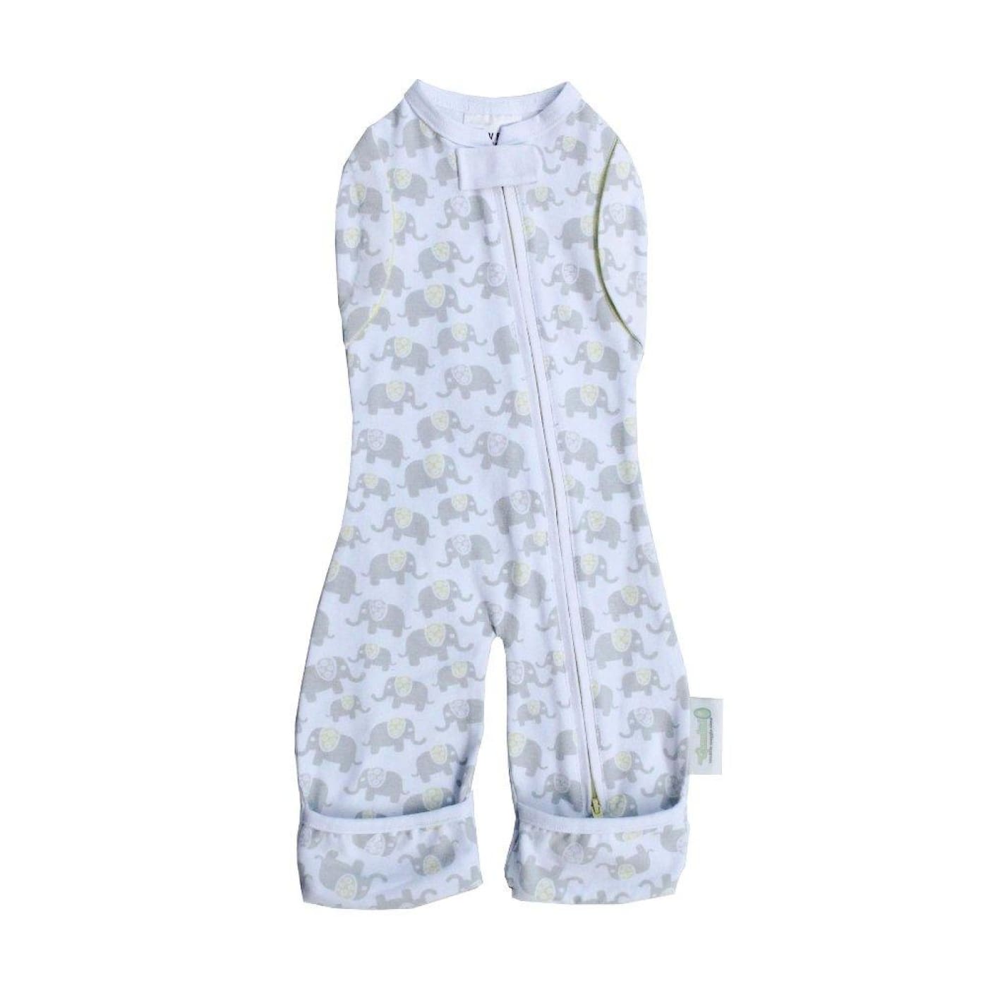 Woombie Convertible Leggies Happy Elephants - Mega Baby - Mega Baby / Happy Elephant - NURSERY & BEDTIME - SWADDLES/WRAPS