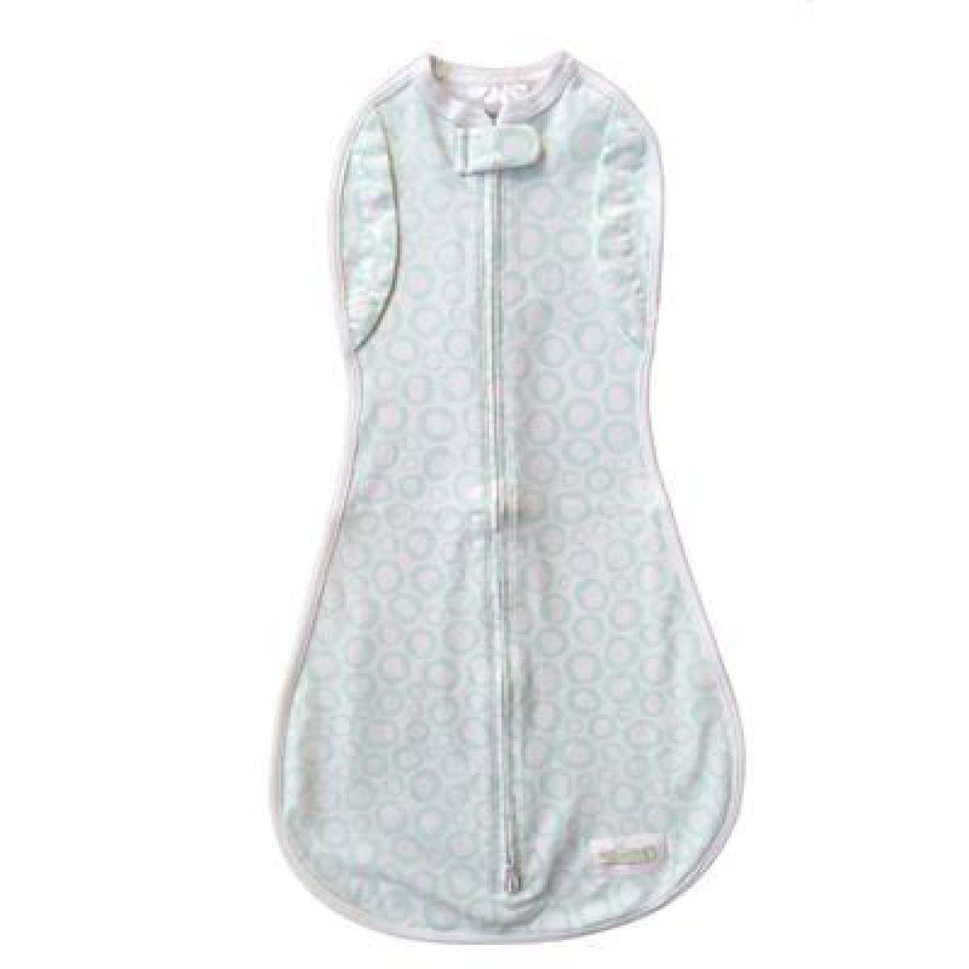 Woombie Convertible Original - Mint Os Big Baby 3-6M/6.5-9KG - NURSERY & BEDTIME - SWADDLES/WRAPS