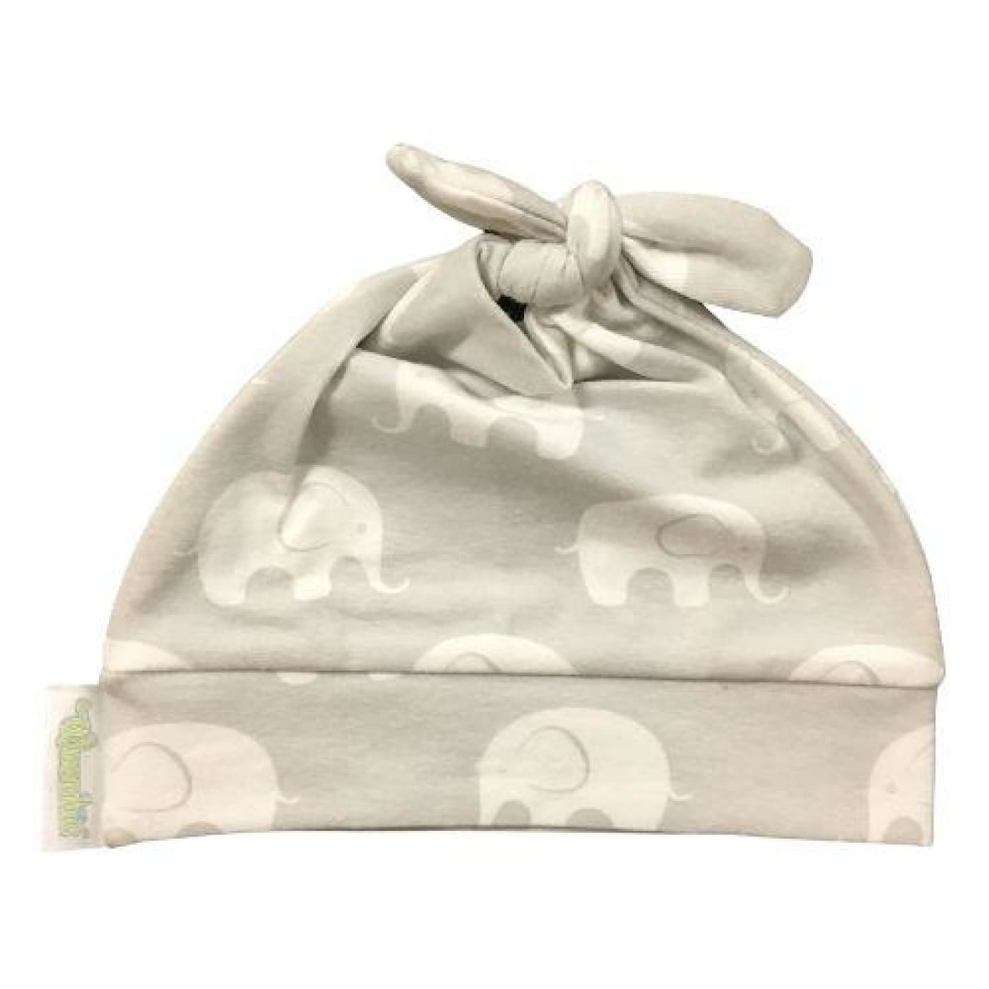 Woombie Cotton Beanie - Dusty Elephant 0-6M - 0-6m / Dusty Elephant - BABY & TODDLER CLOTHING - BEANIES/HATS