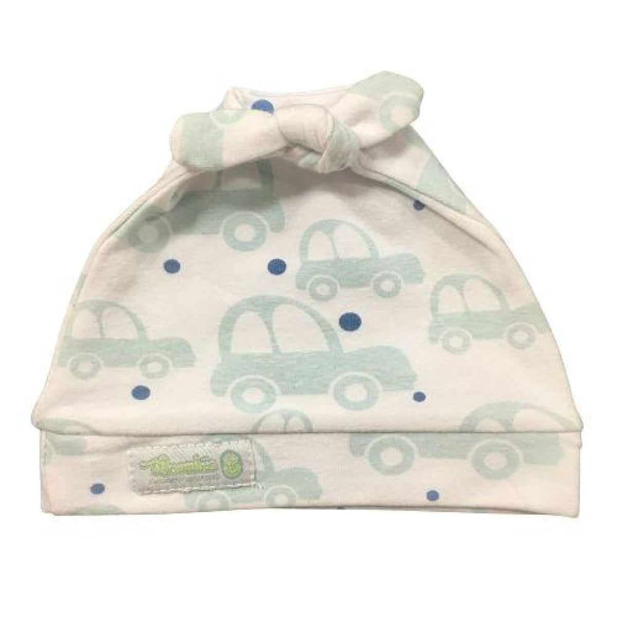 Woombie Cotton Beanie Little Cars 0-6M - 0-6m / Little Cars - BABY &amp; TODDLER CLOTHING - BEANIES/HATS