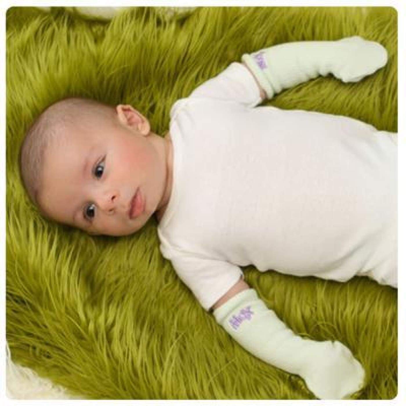 Woombie Mox Mittens - Lemon/Light Green 2PK - BABY & TODDLER CLOTHING - MITTENS/SOCKS/SHOES