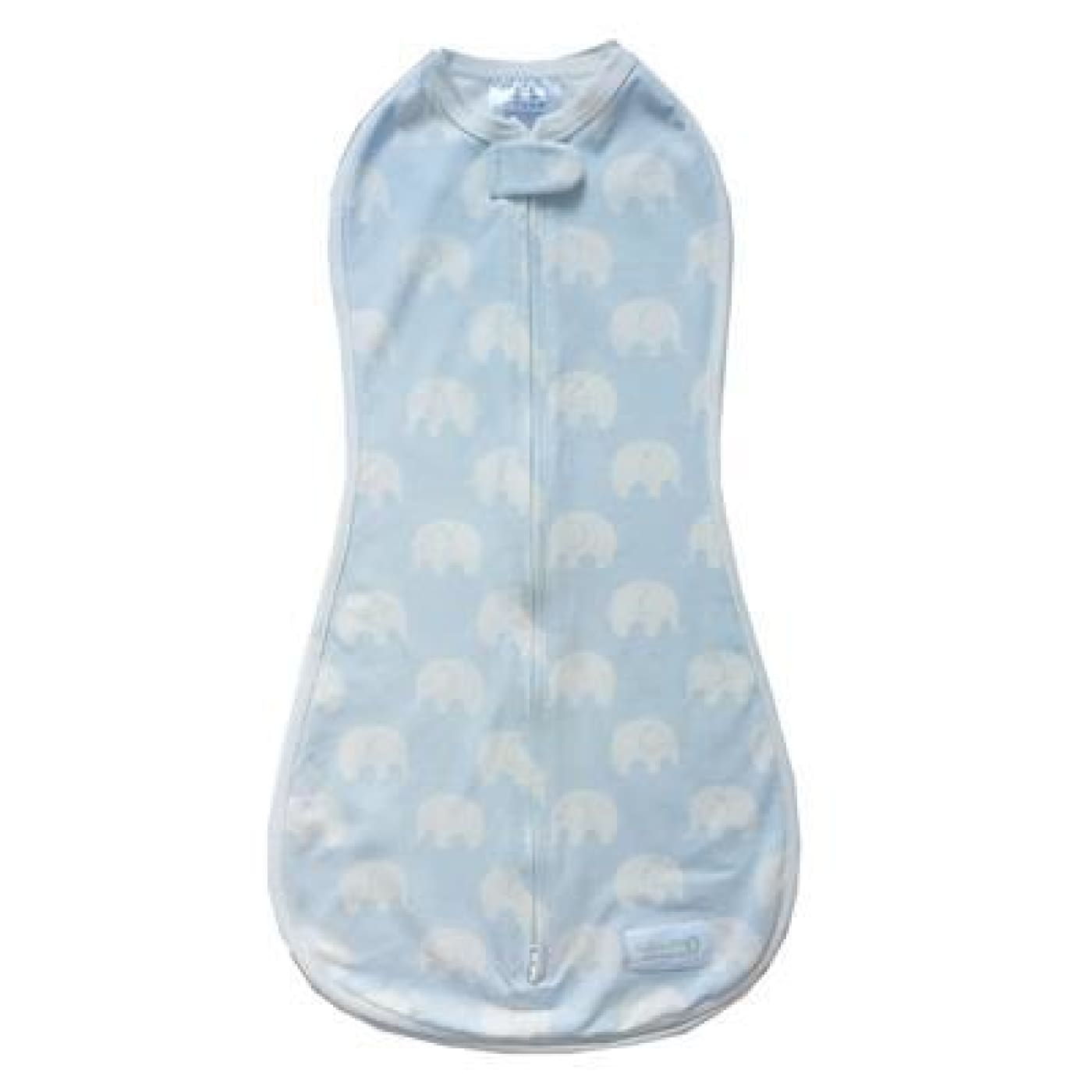 Woombie Original - Baby Blue Elephant Big Baby 3-6M/6.5-9KG - NURSERY & BEDTIME - SWADDLES/WRAPS