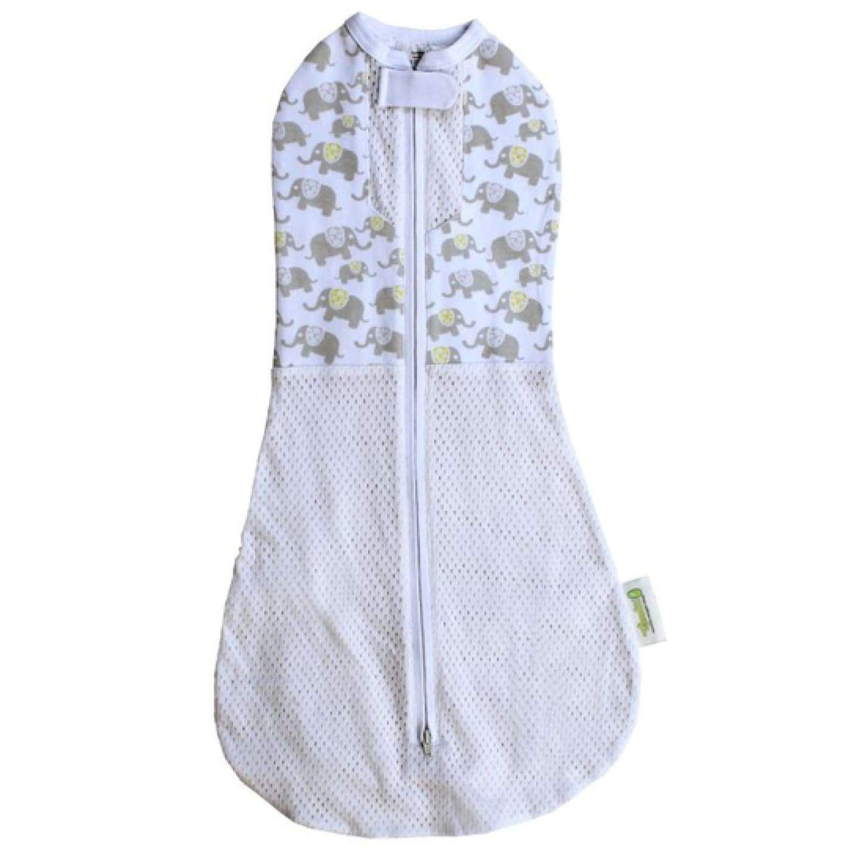 Woombie Summer Convertible Happy Elephants - Big Baby - Manchester - Swaddles and Wraps