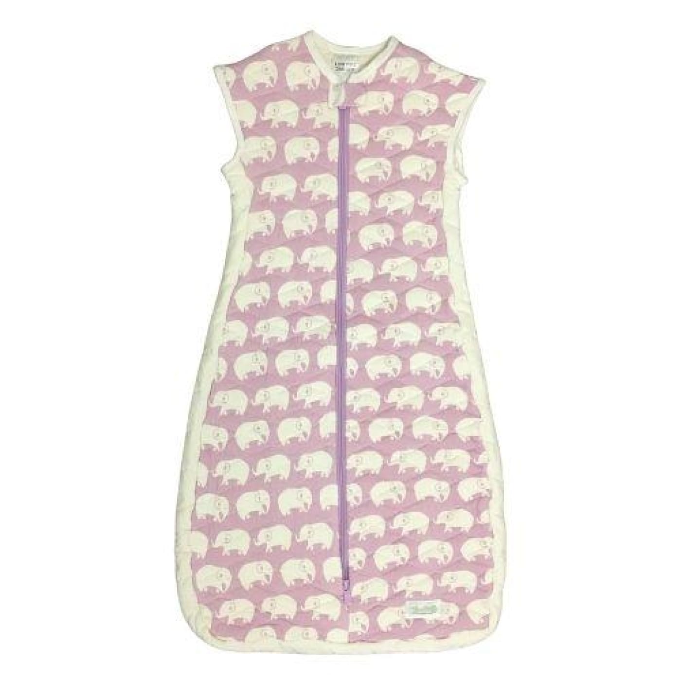 Woombie Ultimate Sleep Sack - Lavender Elephant 9-24M - 9-24M / Lavender Elephant - NURSERY & BEDTIME - SLEEPING BAGS