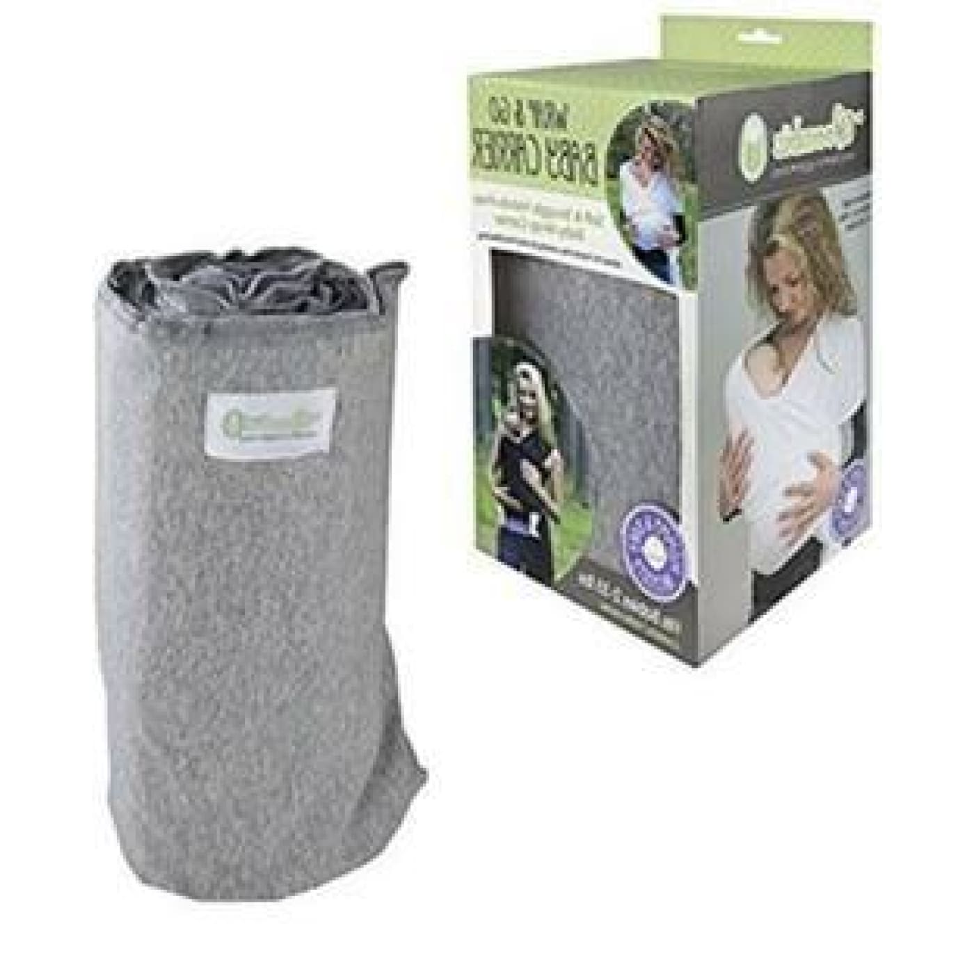 Woombie Wrap & Go - Grey - ON THE GO - BABY CARRIERS/SLINGS