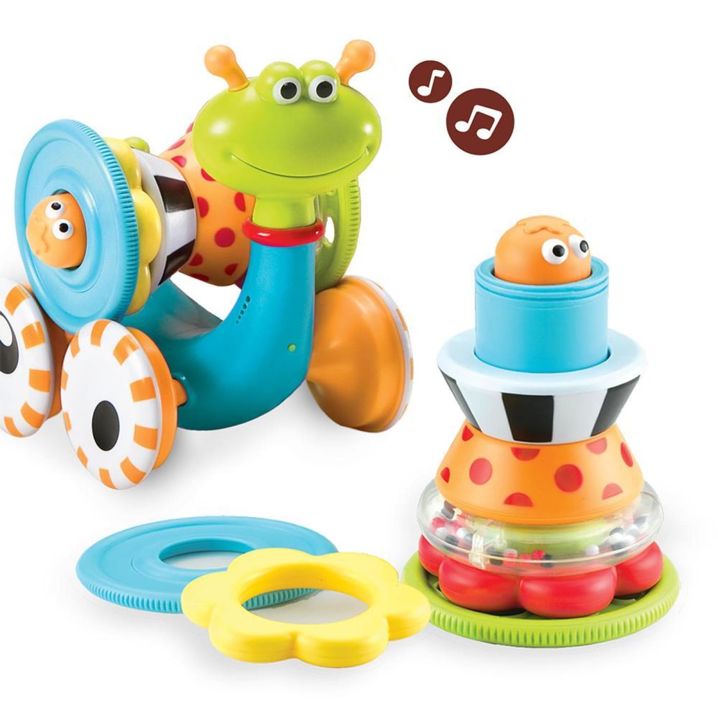 Yookidoo Crawl N Go Snail - TOYS & PLAY - CLIP ON TOYS