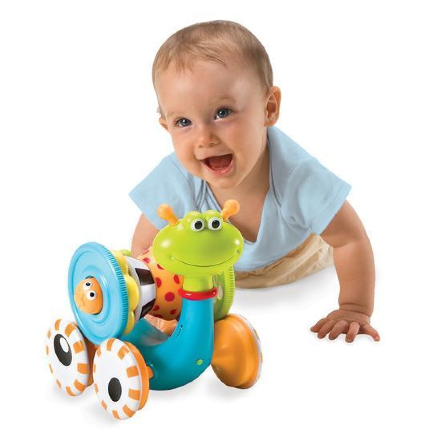 Yookidoo Crawl N Go Snail - TOYS & PLAY - CLIP ON TOYS