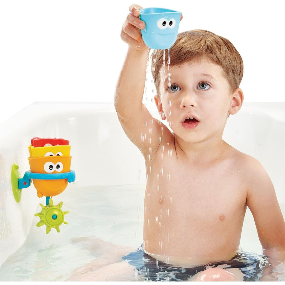 Yookidoo Fill N Spill Action Cups - BATHTIME &amp; CHANGING - BATH TOYS/AIDS